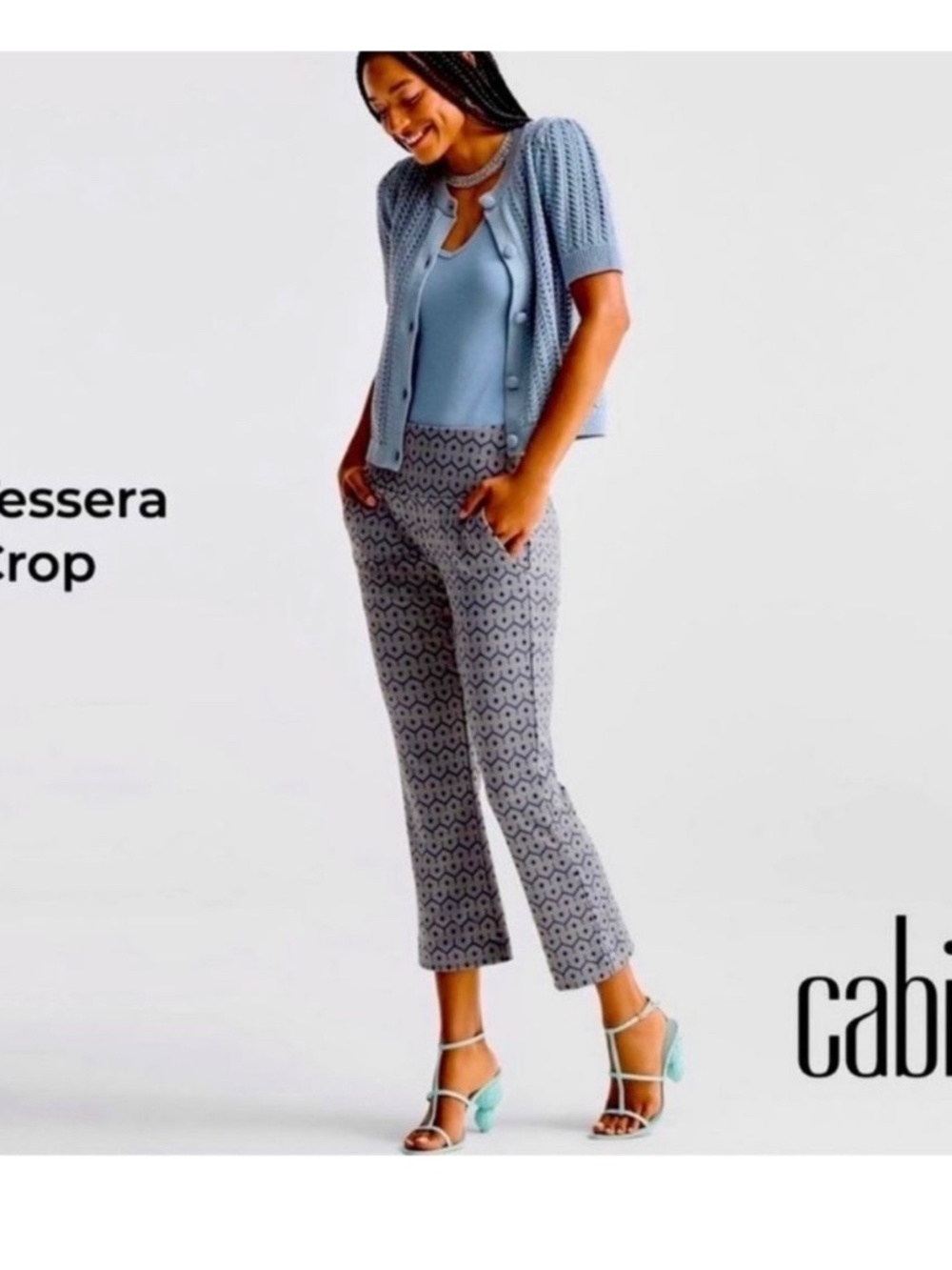 Cabi Tessera Crop Pant Style 6268